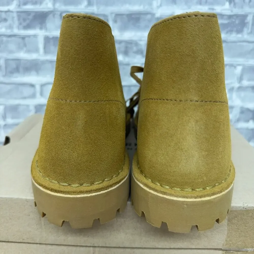 Clarks Desert Rock Oakmoss Suede Boots 62703 Mens Size 8 M New Rare